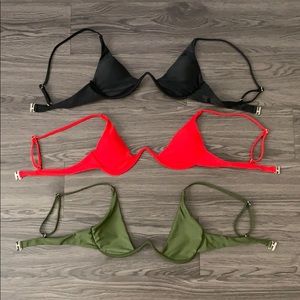 Half Cup Underwire Bikini Top